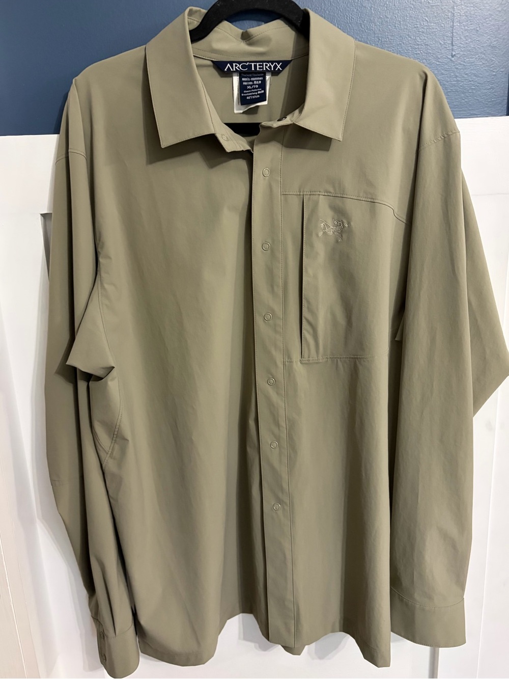 Arc'teryx Men's Skyline Long-Sleeve Shirt Forage Tan Size XL Gorpcore